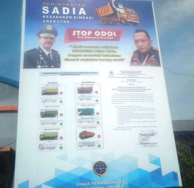 Dinas Perhubungan Kabupaten Cirebon Menolak Kendaraan “ODOL” Untuk di Uji Kendaraannya