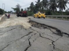 Rehabilitasi Baru Kelar di Akhir 2021, Jalan Kembali Rusak Parah