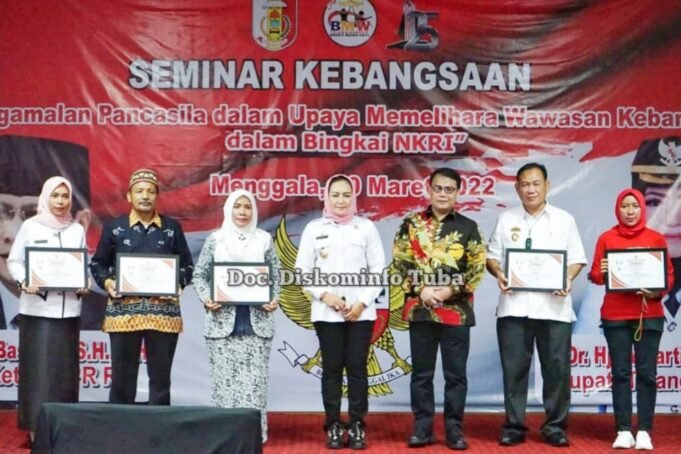 Seminar Kebangsaan di Kabupaten Tulang Bawang, Wakil Ketua MPR RI Sekaligus Ucapkan HUT Tuba Ke 25