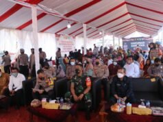 Dandim 0616 Indramayu Bersama Forkopimda Percepat Vaksinasi Jelang Ramadhan