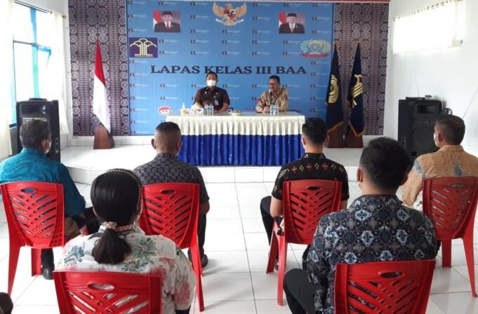 Laksanakan Bintorwasdal, Kadiv PAS Mulyadi Perintahkan Tetap Pertahankan Kinerja dan Citra Positif Yang Telah Dibangun Pada Lapas Baa