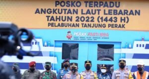 Kapolri Bersama Forkopimda Jawa Timur Tinjau Pelabuhan Tanjung Perak, Pastikan Pengamanan Dan Pelayanan Arus Mudik Lebaran