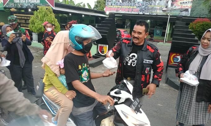 MPC PP Gresik Menggelar Safari Ramadhan Bersama PAC PP Menganti Bagi-bagi Ta’jil dan Buka Bersama
