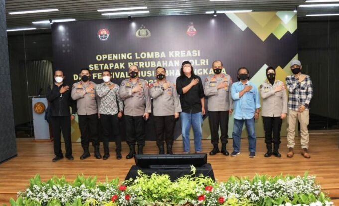 Polri Gelar Lomba Kreasi Setapak Perubahan dan Festival Musik Bhayangkara