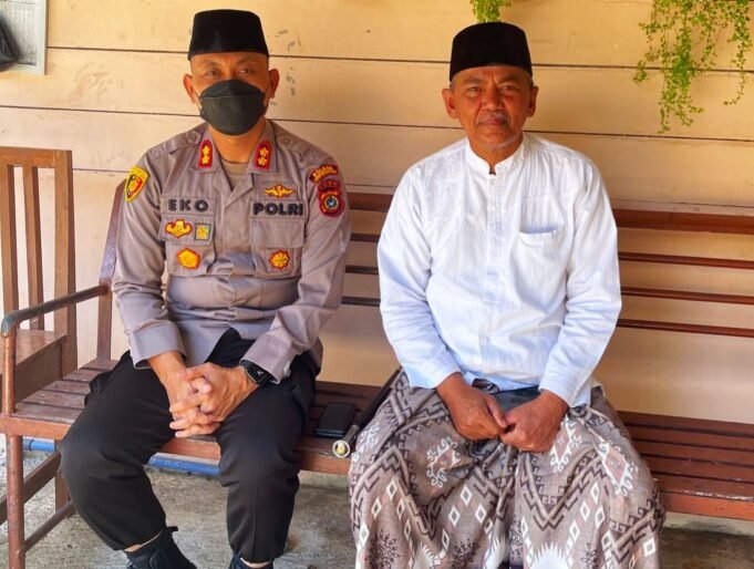 Saweu Ulama, Kapolres Lhokseumawe Kunjungi Waled Jalal