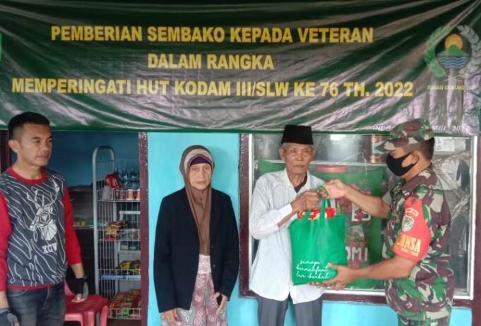 Rumah Veteran Direnovasi, TNI di Indramayu Peringati Hari Lahir Kodam III Siliwangi