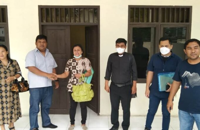 Tersangka Kapus Luahagundre Septi Aritonang Peace Deal Dengan Korban Pandi Limbong
