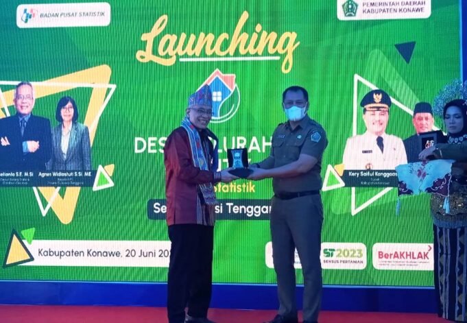 Kelurahan Toriki Menjadi Pilot Project Pengembangan Desa Cinta Statistik di Sultra