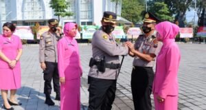 61 Personel Dapat Penghargaan Kenaikan Pangkat di Hari Bhayangkara ke 76