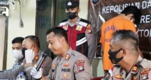 Polsek Bintim Gelar Konfrensi Pers Dugaan pelaku Curanmor