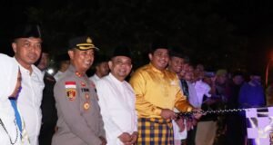 Kapolres Bintan Dampingi Plt Bupati Bintan Lepas Pawai Takbir Idul Adha 1443 H