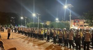 Pengamanan Malam Idul Adha 1443 H di Lhokseumawe, Ratusan Personel Gabungan Disiagakan