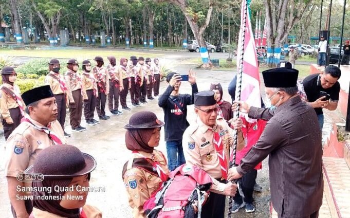 Bupati Konawe Lepas Kontingen Jambore Nasional Ke XI tahun 2022