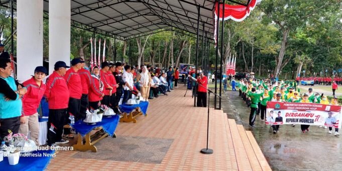 Devile OPD Konawe Semarakkan HUT RI Ke 77