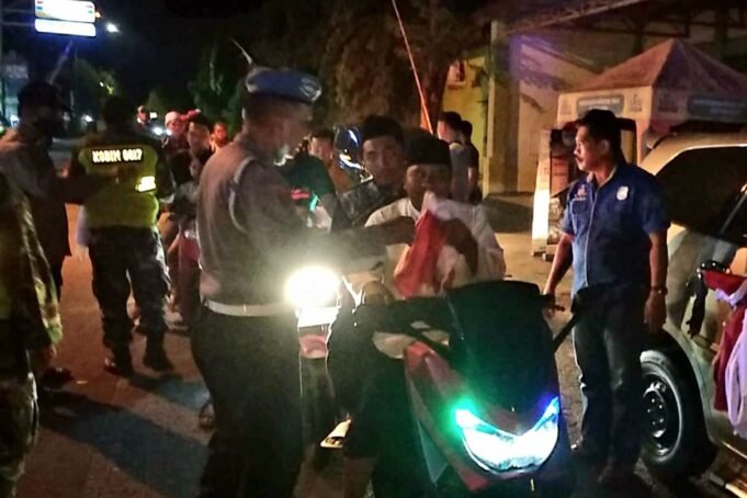 Ciptakan Kamtibmas Kondusif, Forkopimcam Kedamaean Melaksanakan Patroli Sekala Besar