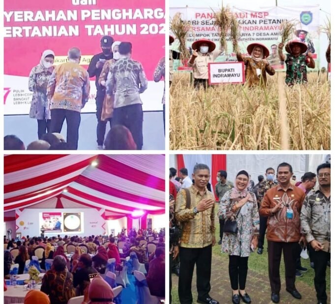 Pemkab Indramayu Raih Penghargaan Bidang Pertanian dari Kementan RI