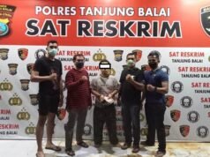 Jadi Penulis Togel di Rumahnya, Pria Ini Diciduk Personil Satreskrim Polres Tanjungbalai di Kecamatan Sei Tualang Raso