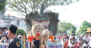 Masyarakat Mandau Tumpah Ruah Saksikan Pawai Ta’aruf Peringati Tahun Baru Islam 1 Muharram 1444 H