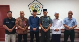 Menjaga Sinergitas TNI dengan Aparat Pemerintah, Dandim silaturahmi ke Kantor DPRK Lhokseumawe