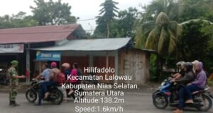 Semakin Mendekatkan Diri di Wilayahnya, Koramil 10/Lolowau Kodim 0213/Nias Gelar Operasi Yustisi Penegakan Disiplin Kepada Masyarakat