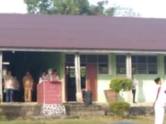 Danramil 10/Lolowau Pimpin Upacara Bendera di SMAN 1 Lolowau, Tema : Berbakti Kepada Orangtua Adalah Cerminan Kepada NKRI