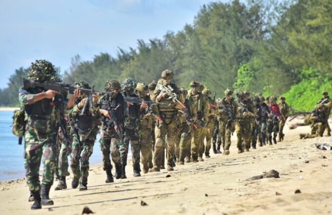 Kasal Pimpin Serbuan Amfibi di Dabo Singkep Dalam Latihan Bersama Australia