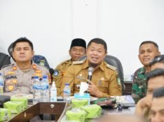 Kadisdik Bengkalis Gelar Rapat Persiapan HUT PGRI ke 77 Tingkat Provinsi Riau di Kecamatan Mandau