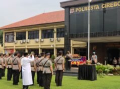 Kapolresta Cirebon Pimpin Sertijab Para Kasat dan Kapolsek Jajaran