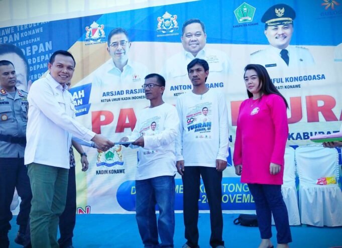 Ketua Kadin Konawe Yusran Akbar, Launching Rumah Pangan Kadin dan Pasar Murah