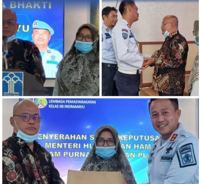 Kalapas Indramayu Lepas Purnabakti Pegawai yang Telah Mengabdi Selama 23 Tahun