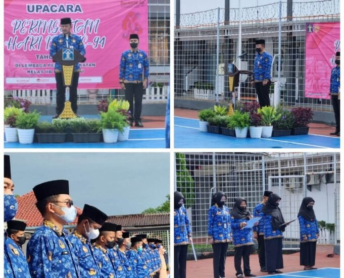 Peringati Hari Ibu, Lapas Indramayu Lakukan Upacara