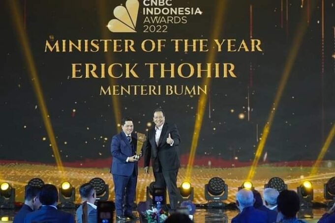 Relawan Erick Thohir : The Best Minister CNBC Indonesia Awards 2022 kepada Menteri BUMN, Bukti Kerja Nyata