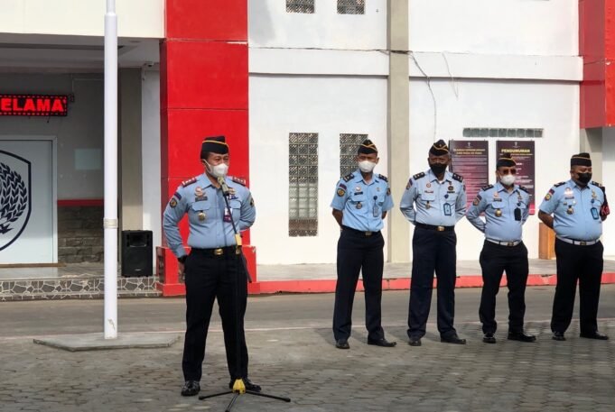 Apel Perdana di 2023, Lapas Indramayu Komitmen Beri Pelayanan Terbaik Bagi Masyarakat & WBP
