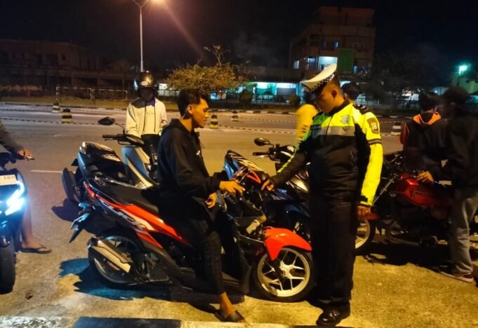 Balab Liar, 11 Kendaraan Terjaring Dalam Operasi Cipta Kondisi