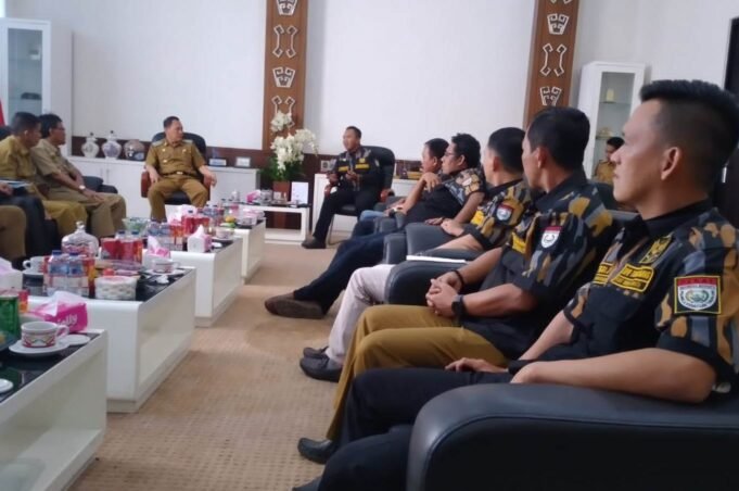 Ormas Pekat-IB Audensi Bersama Pj Bupati Tulang Bawang