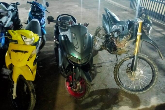 Rutin Laksanakan Patroli, Satuan Lalulintas Polres Konawe Amankan Motor Knalpot Bogar