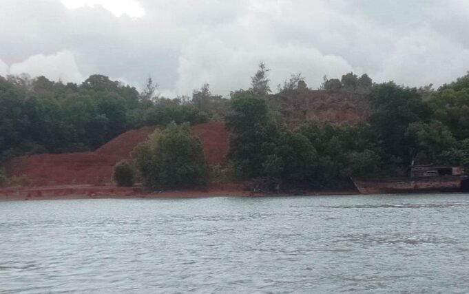 Stock Viel Biji Buoksit Pulau Malin Besar Diduga Akan Diangkut ke PT BAI
