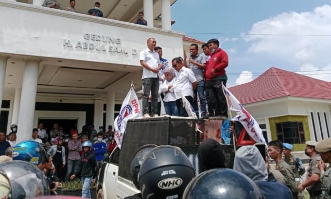 Wakil Ketua DPRD Konawe Rusdianto, SE,MM., Terima Aspirasi Aliansi Serikat Pekerja KSPN dan SPTK PT VDNIP dan PT OSS