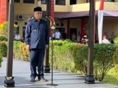 KSK Pimpin Upacara Pembukaan Peningkatan Kapasitas Bagi Kepala Desa Terpilih Se Kabupaten Konawe