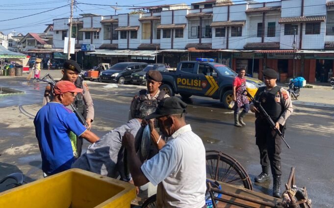 Cegah Aksi Premanisme, Tim URC Polres Lhokseumawe Patroli di Titik Rawan