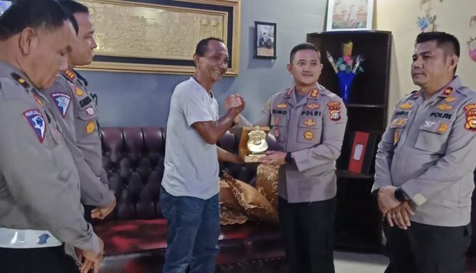 Perkuat Tali Asih, Kapolres Bengkalis Silaturahmi dengan Personil Purna Bakti