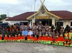 TK Al Huda Duri Kunjungi Mapolsek Mandau