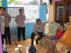 Jum’at Peduli Personel, Kapolresta Cirebon Jenguk Para Anggota yang Sakit