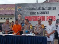 Polres Nias Selatan Laksanakan Press Release Terkait Tindak Pidana Penganiayaan Berat