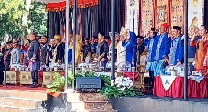 KSK Pimpin Upacara HUT Konawe Ke 63, Konawe Gemilang Sultra Maju