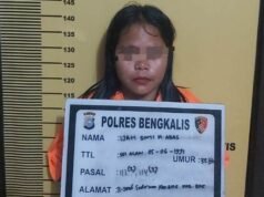 Lagi ! Sat Narkoba Polres Bengkalis Tangkap Perempuan Pengedar Sabu