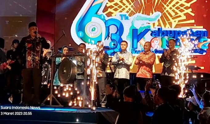 Malam Ramah Tamah, Ini Pesan KSK di HUT Kabupaten Konawe Ke 63