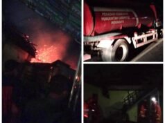 Rumah Kosong Terbakar, Damkar Indramayu Taklukkan Si Jago Merah