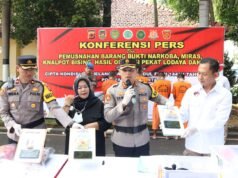 Jelang lebaran, Polres Purwakarta Amankan Empat Pelaku Pengedar Ganja