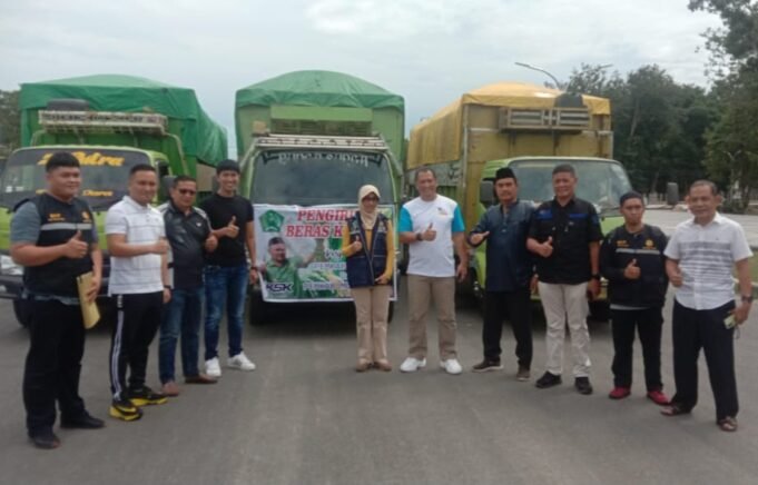 MoU Dengan Pemkab Muna Barat, Pemkab Konawe Mulai Kirim 81 Ton Beras